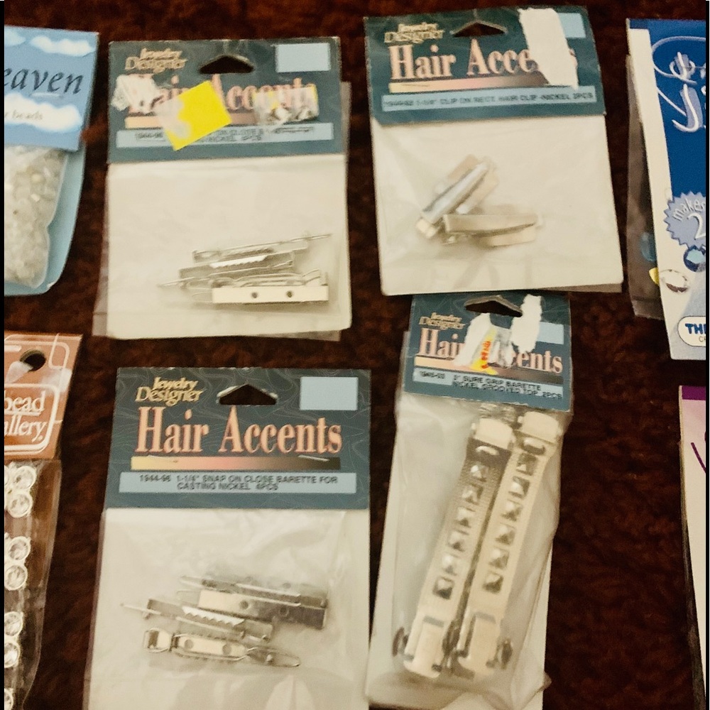 🎁NEW Bundle Hair Accessories craft projects - Picture 3 of 4